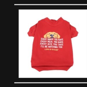 Life Is Good S Red Doggie Tee
